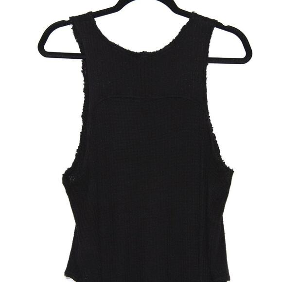 Free People We the Free Tank Knit Tank Top Black Size Medium - Picture 6 of 8
